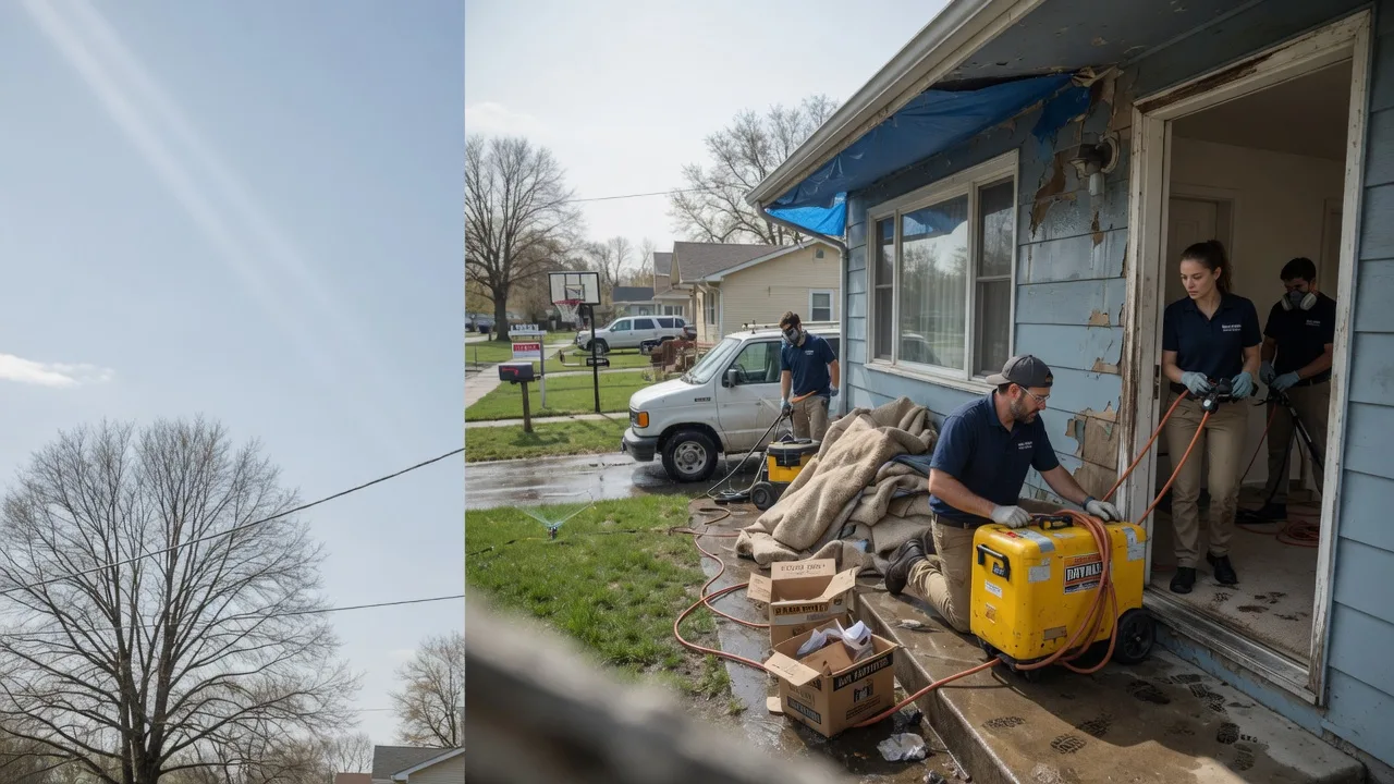 Basement Flood Cleanup in Webster, SD near me